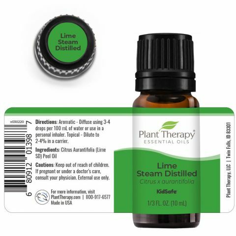 Plant Therapy 蒸餾青檸 Lime Steam Distilled 精油(兒童安全) - 10 ml