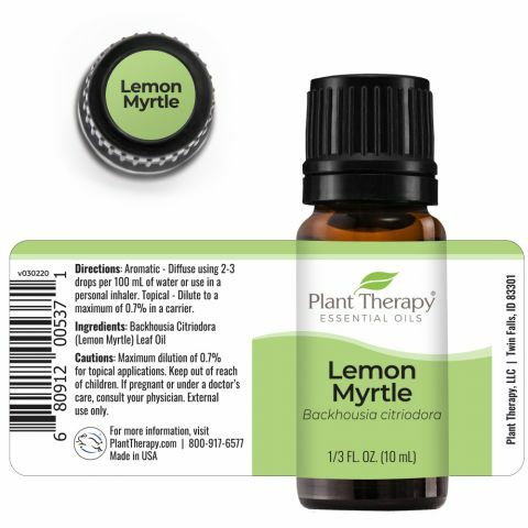 Plant Therapy 檸檬香桃木 Lemon Myrtle 精油 - 10ml