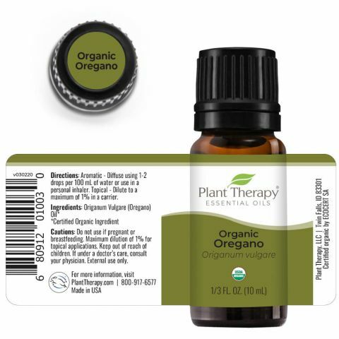 美國 Plant Therapy 有機牛至 Oregano 精油 -10ml
