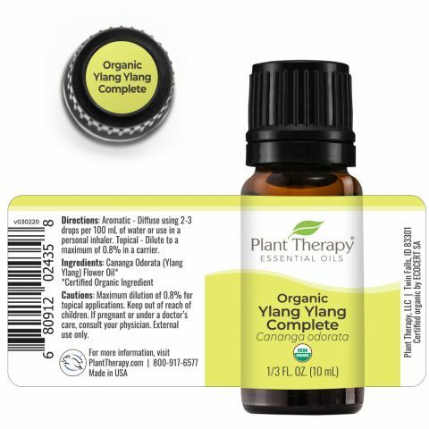 美國 Plant Therapy 有機依蘭依蘭 Ylang Ylang Complete 精油- 10ml