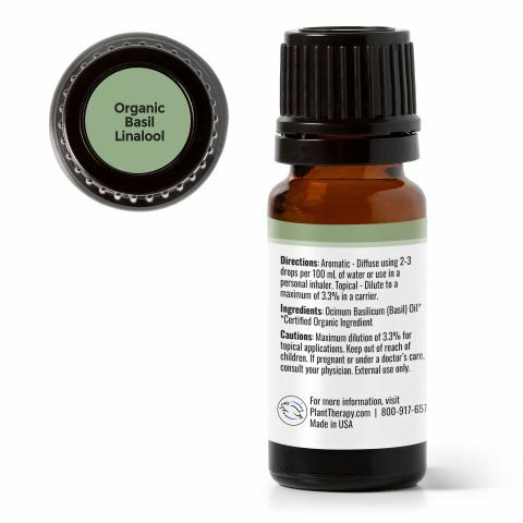 Plant Therapy 有機羅勒沉香醇(Basil Linalool) 精油 - 10ml