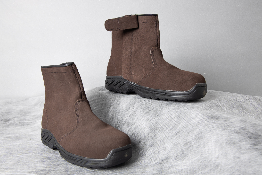 癸海GUIHAI│電銲專用安全鞋│高筒鋼頭│反毛皮【313B02】