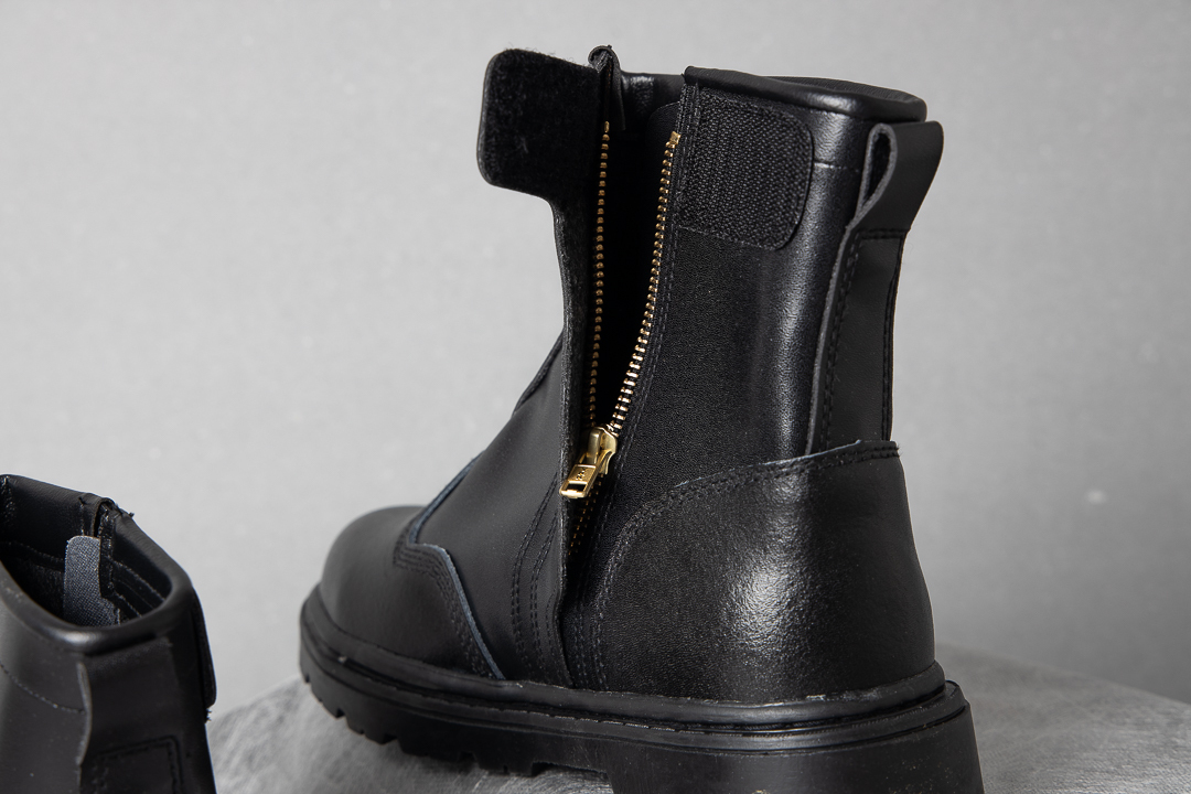 癸海GUIHAI│電銲專用安全鞋│高筒鋼頭│黑【313】