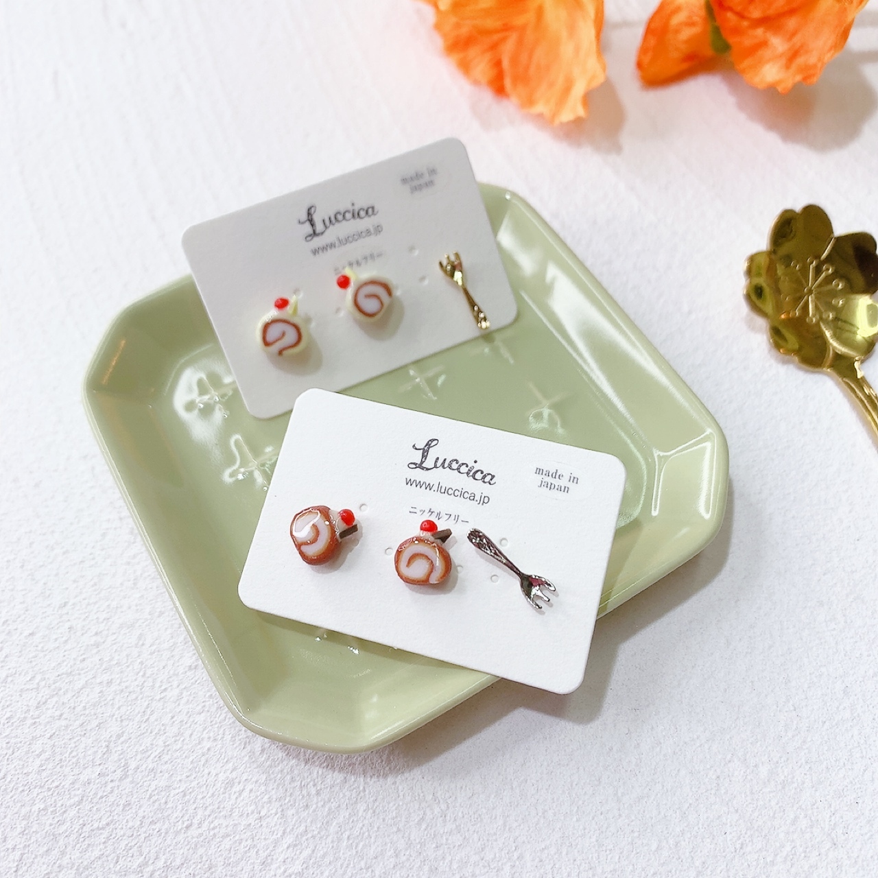 Luccica 捲蛋耳環