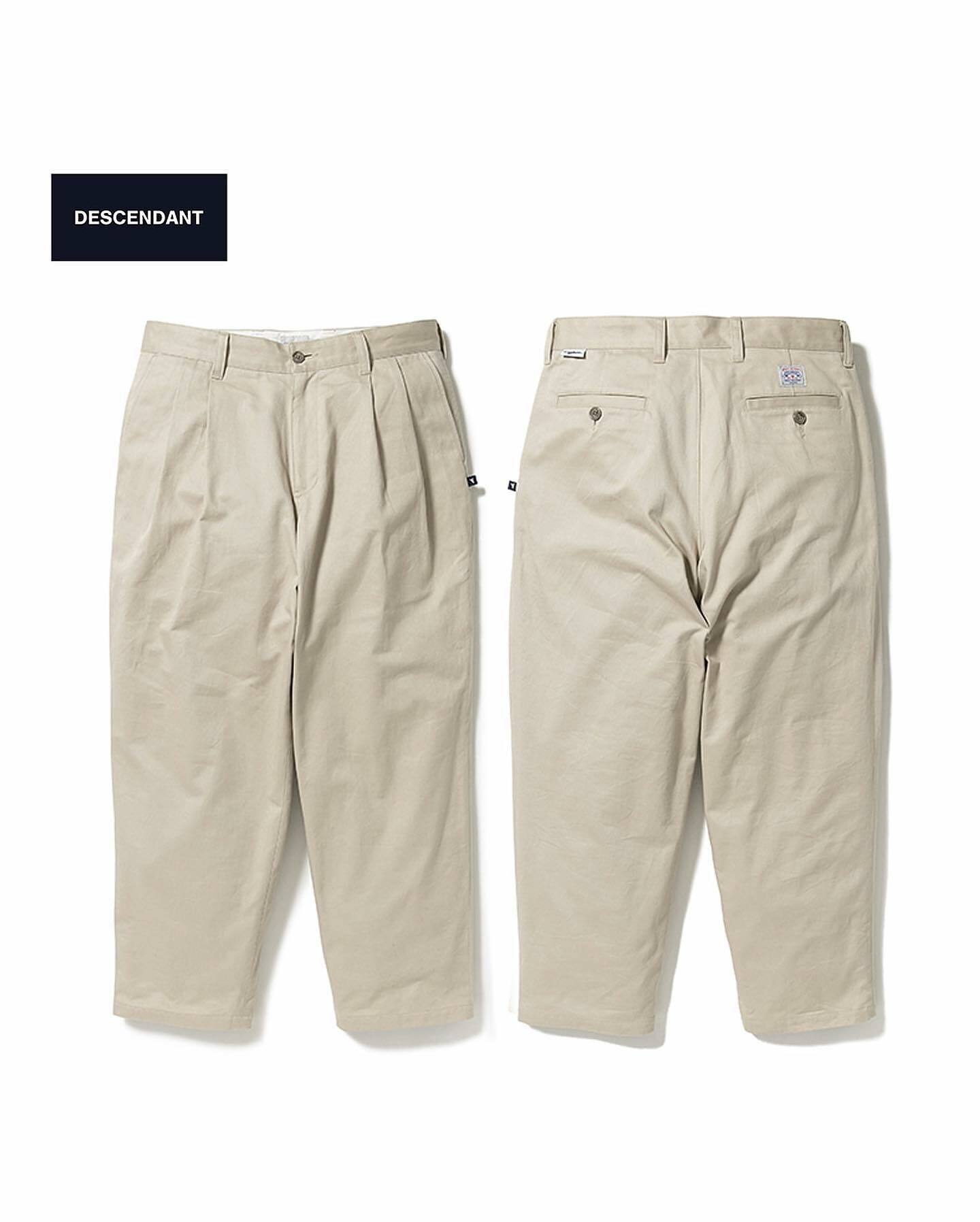 DESCENDANT DC-3 TROUSERS SIZE1 23aw写真追加しました