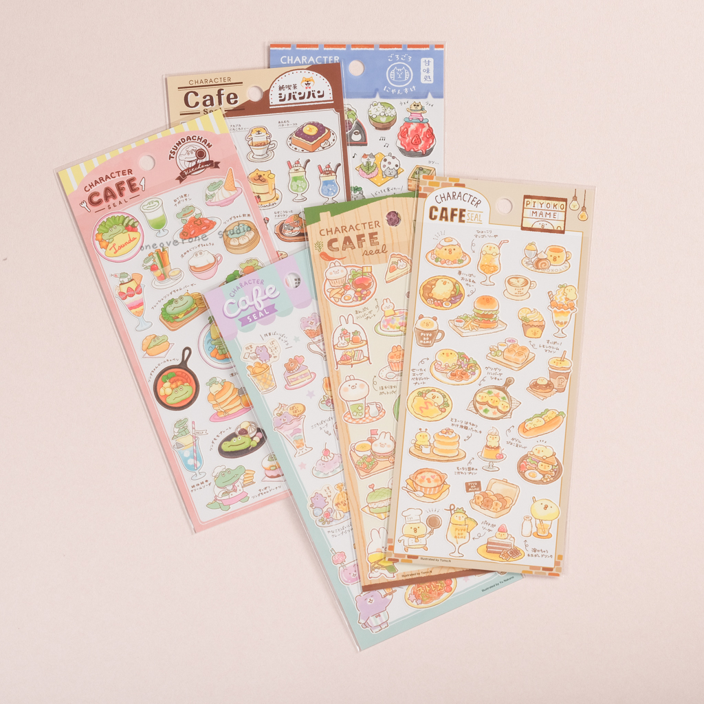 吉祥物咖啡手帳貼紙/MINDWAVE/JAPAN