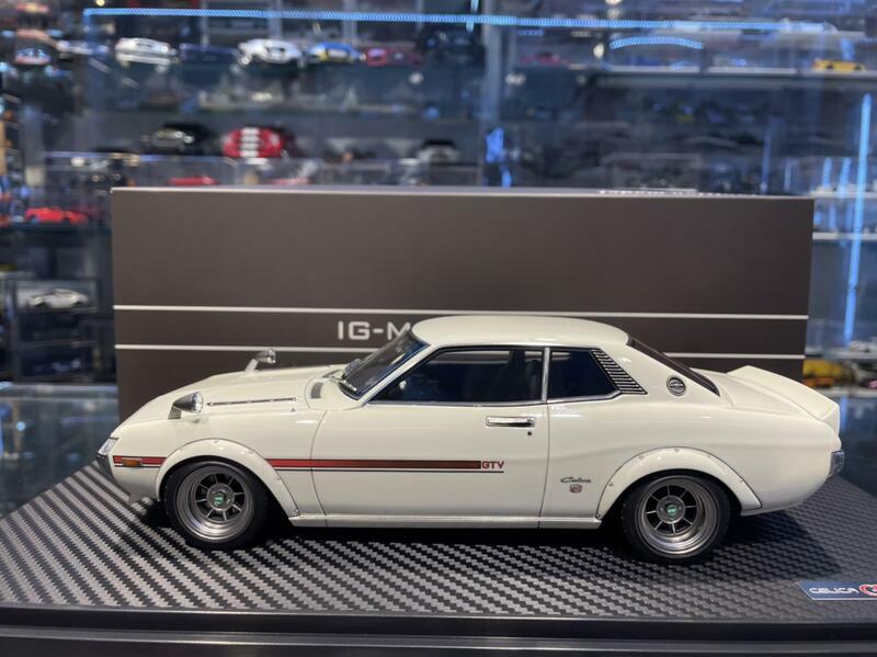Ignition IG2594 Toyota Celica 1600GTV (TA22) White 1/18