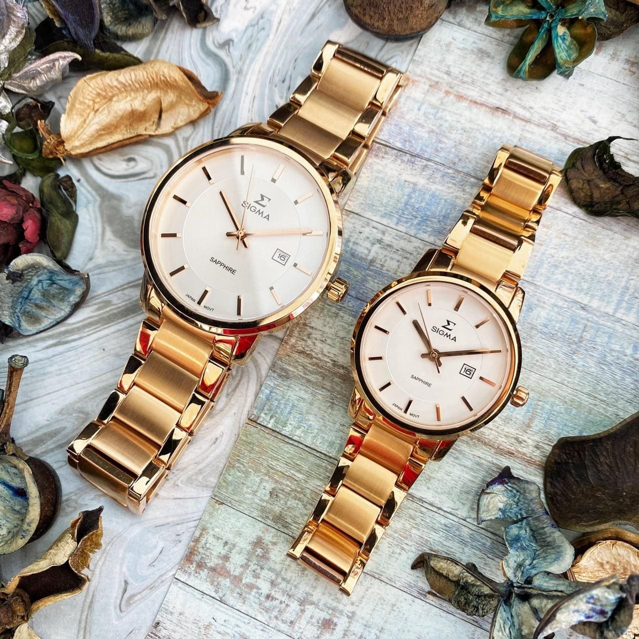 【SIGMA】極簡風格對錶 1122M-R2 (40mm) / 1122L-R2 (30mm)  現代鐘錶