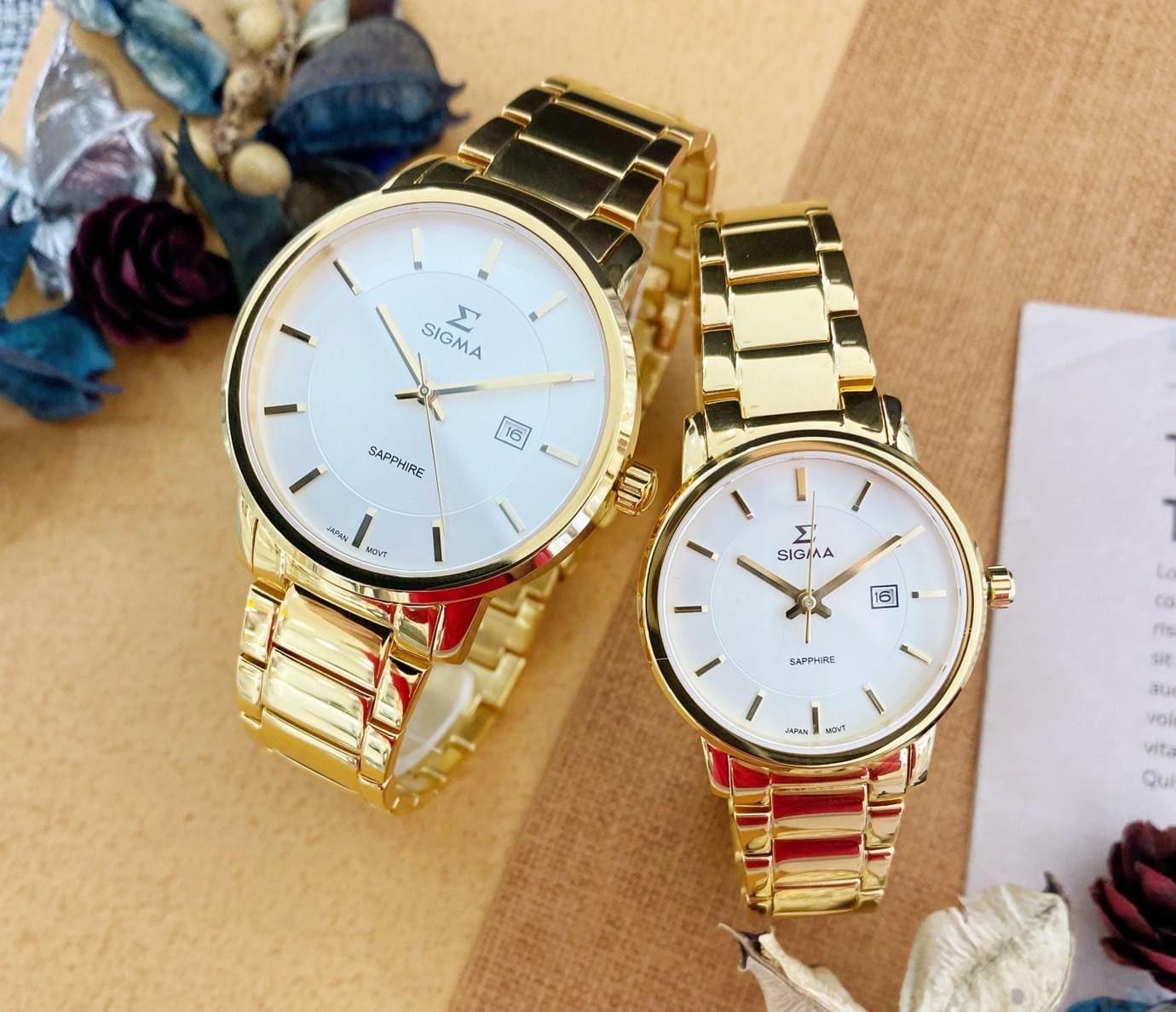 【SIGMA】極簡風格對錶 1122M-G2 (40mm) / 1122L-G2 (30mm)  現代鐘錶