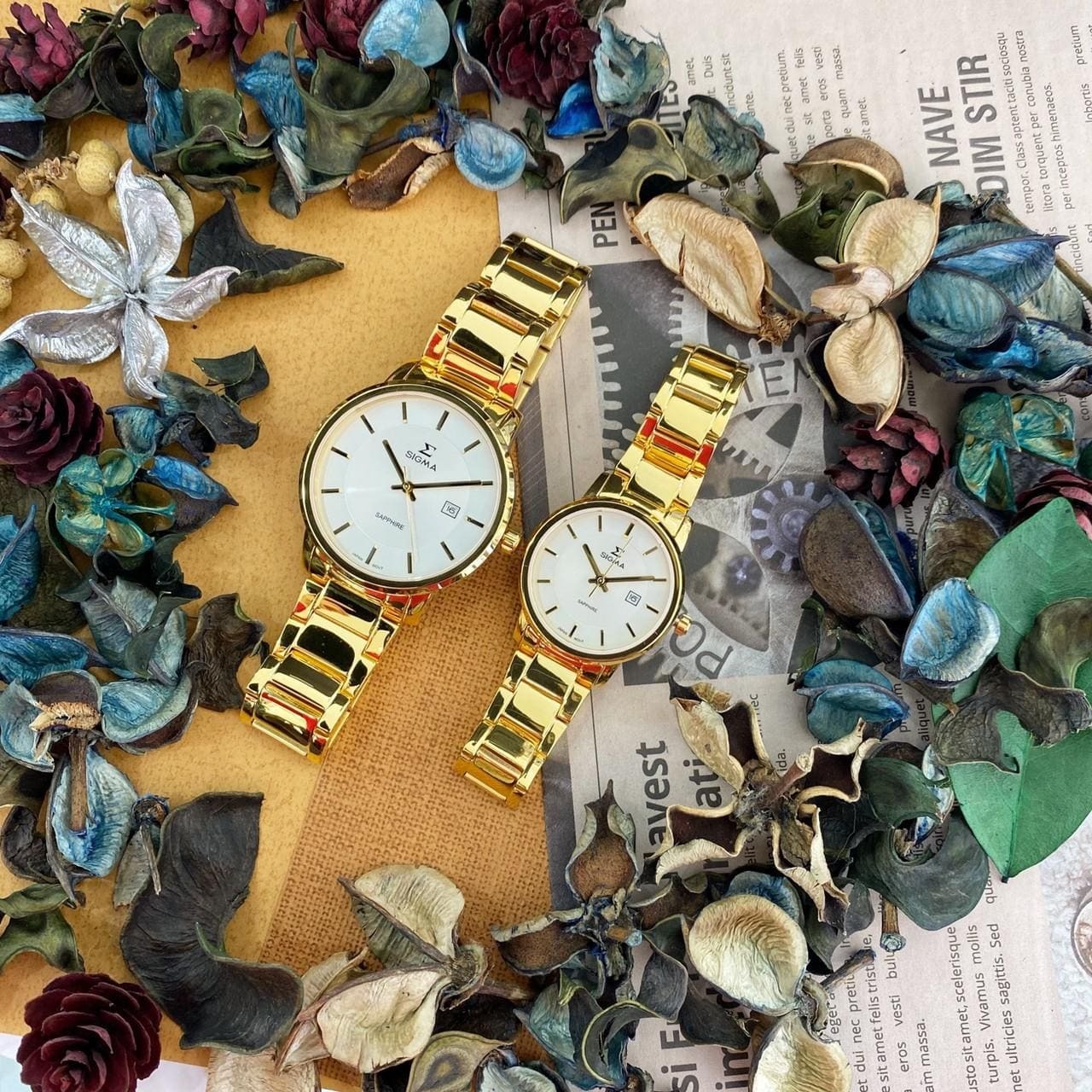 【SIGMA】極簡風格對錶 1122M-G2 (40mm) / 1122L-G2 (30mm)  現代鐘錶