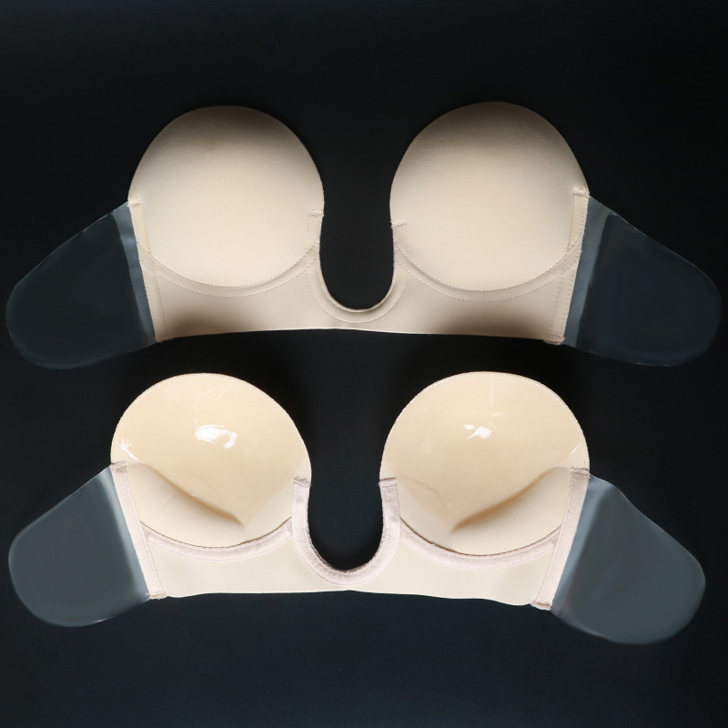 一片式深U矽膠NewBra(2色)