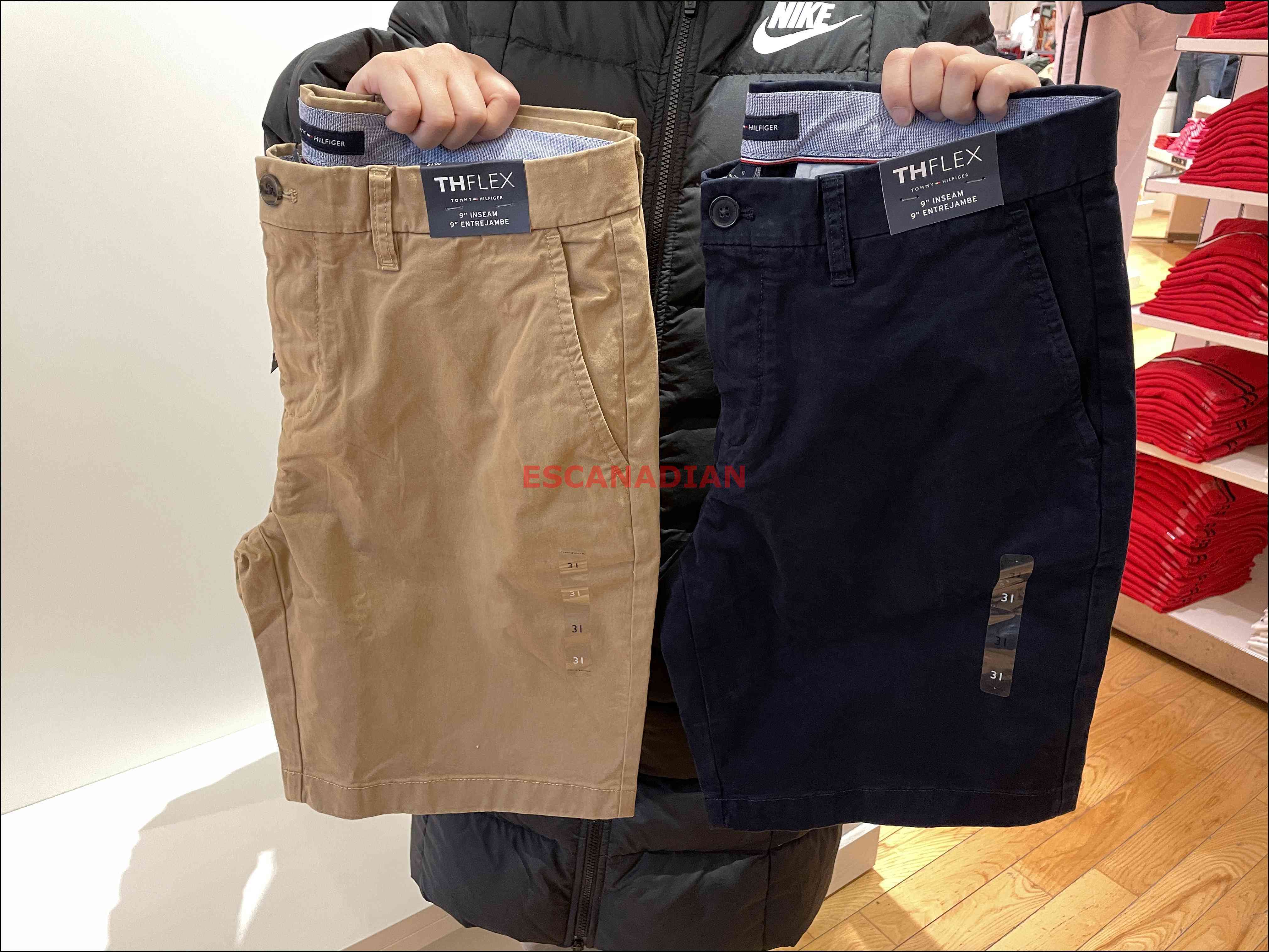 TOMMY 男大人 經典款 素面 經典款 工作短褲 (2色)