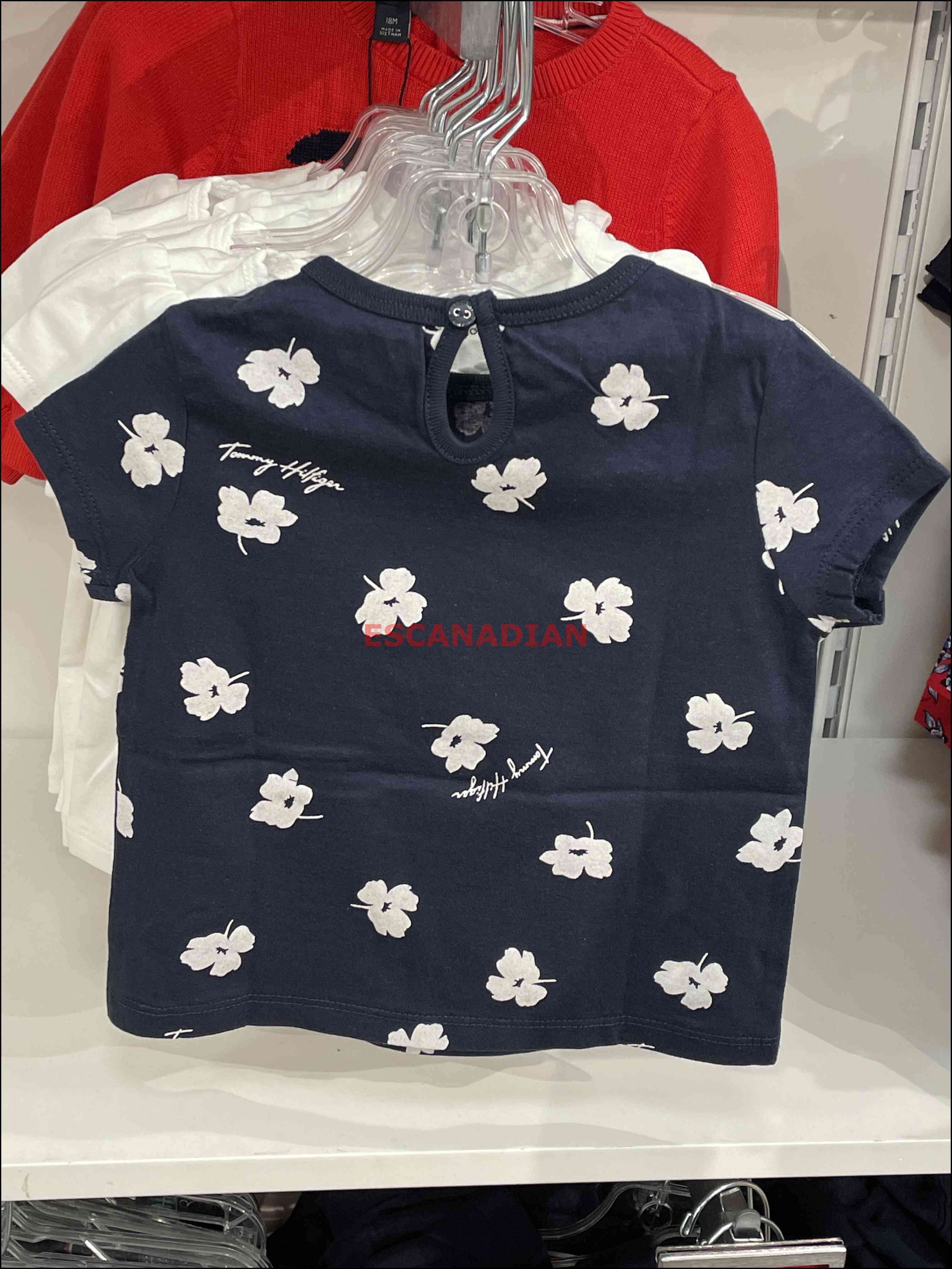 TOMMY 小女童/BABY 滿版 短Tee