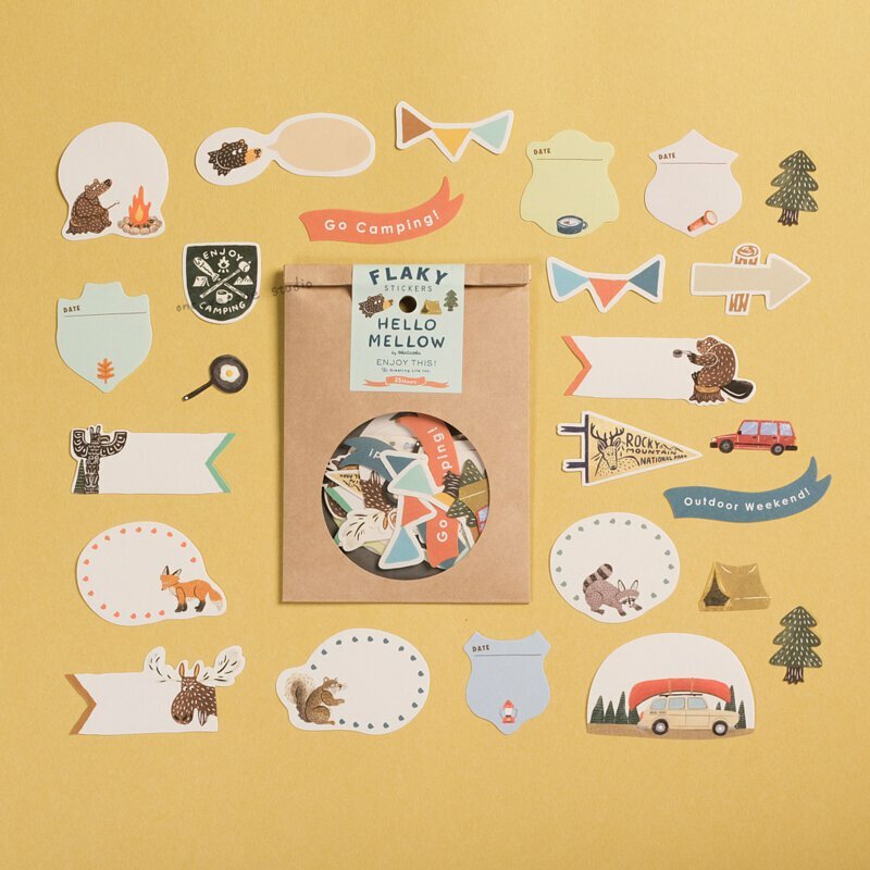 可書寫的萬用貼紙包2｜Greeting Life