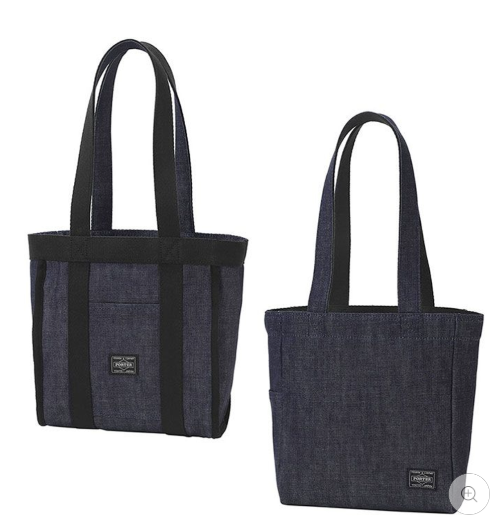 日本吉田包 PORTER / STAND TOTE  STAND TOTE DENIM TOTE BAG(S)
