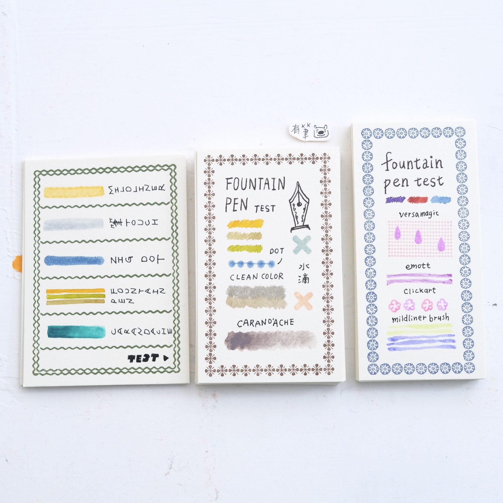 凸版印刷便條卡 | 倉敷意匠 日本