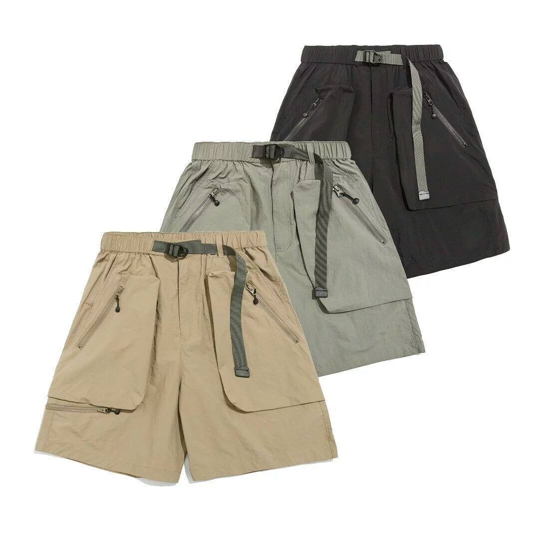 {現貨}日系機能工裝鬆身短褲