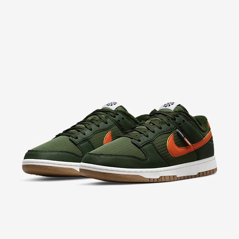 -(C2c)-NIKE DUNK LOW RETRO NN "TOASTY SEQUOIA" 軍綠色 橘勾-DD3358 300