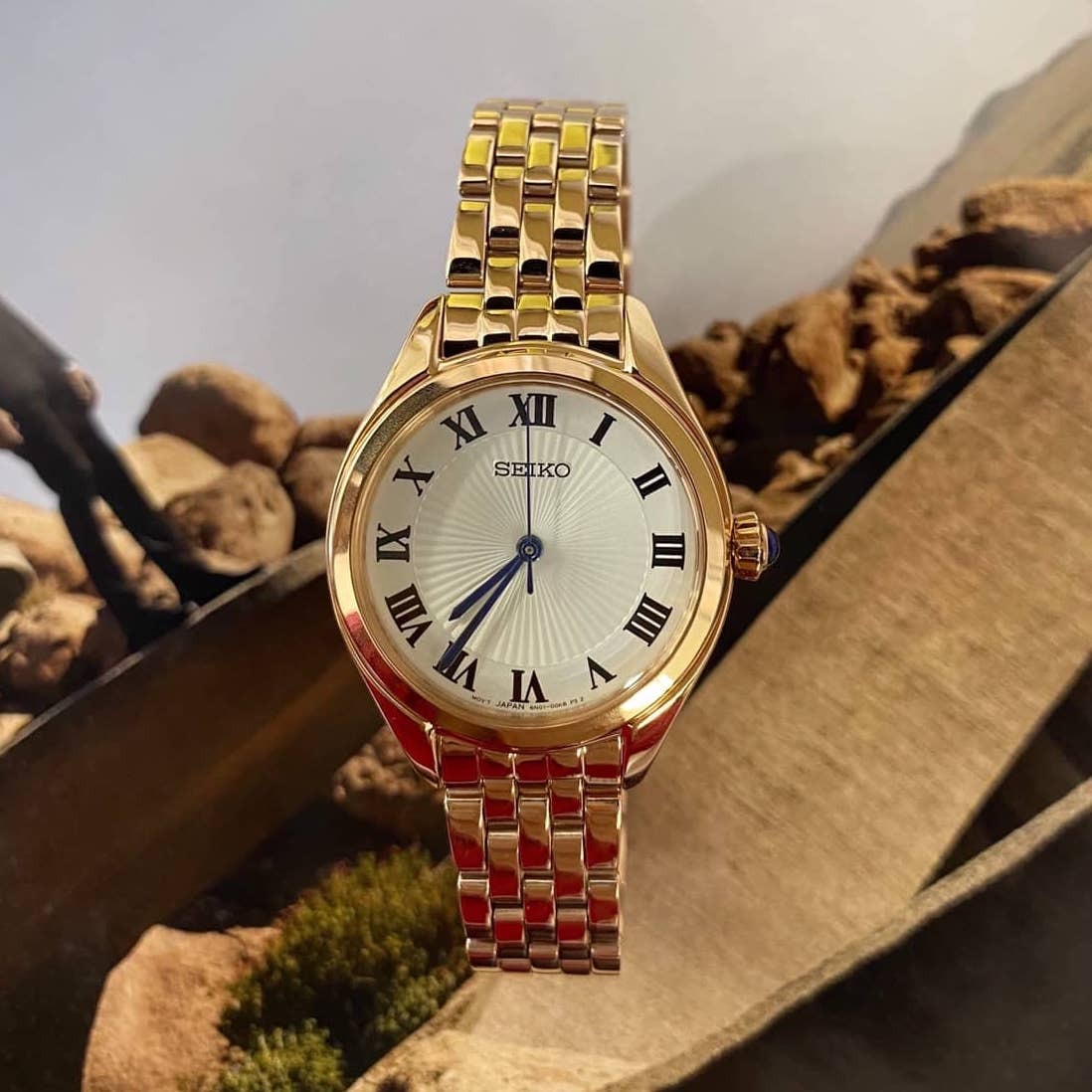 【SEIKO 精工】CS系列 羅馬典藏女錶 6N01-00G0K 29mm 現代鐘錶