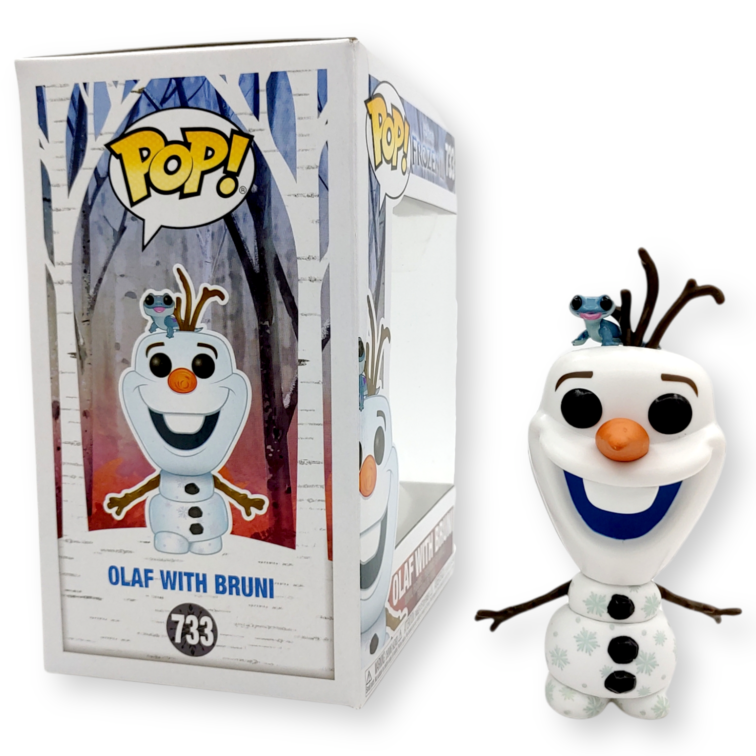 FUNKO POP <魔雪奇緣2>雪寶(加龍仔) -No.733