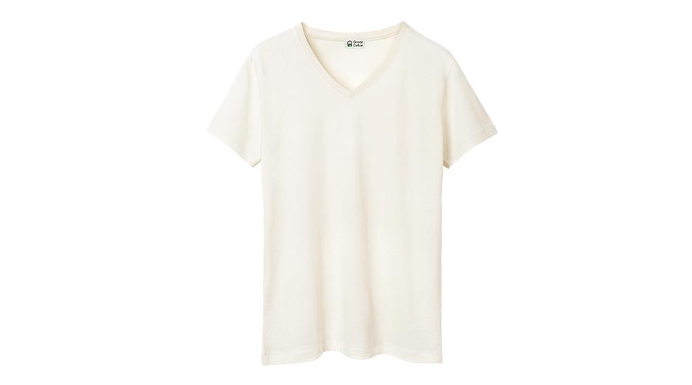 Tee 短袖 V 領男裝