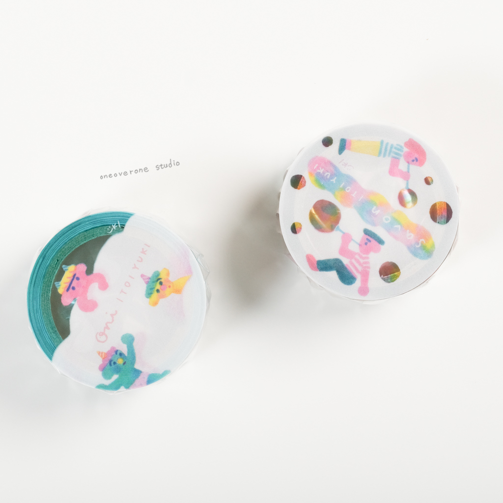 透明弱黏性膠帶/表現社/JAPAN