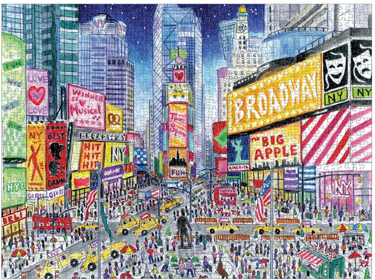 【GALISON】Michael Storrings 時代廣場1000片拼圖