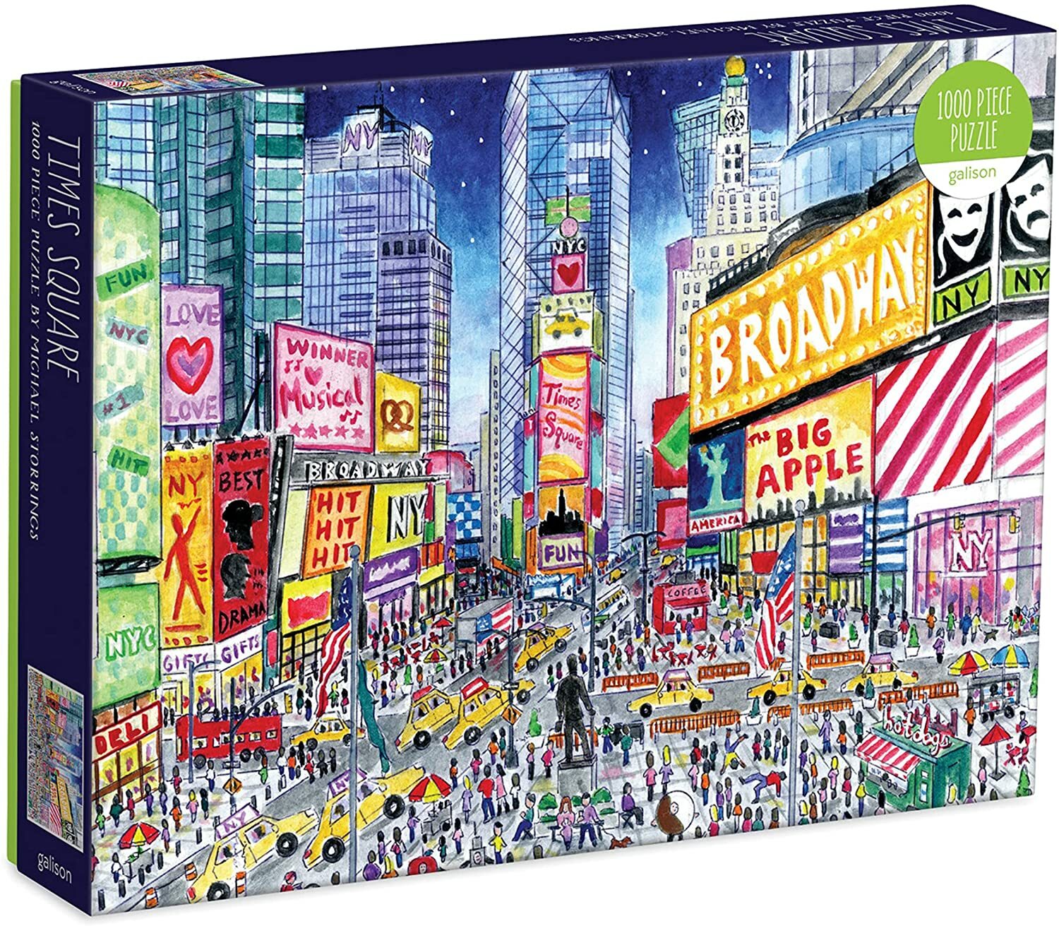 【GALISON】Michael Storrings 時代廣場1000片拼圖