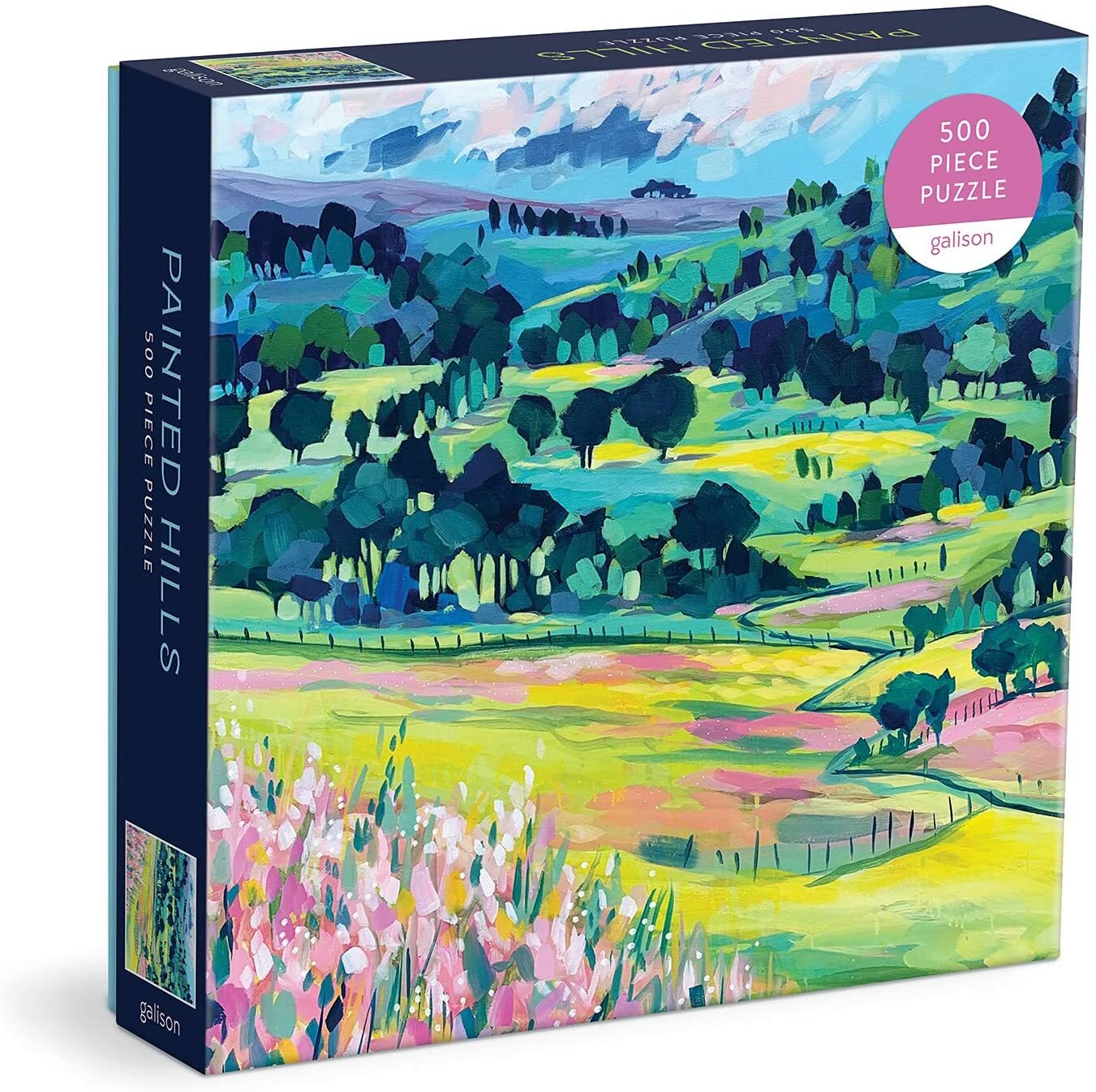 【GALISON】彩繪山丘 500片拼圖