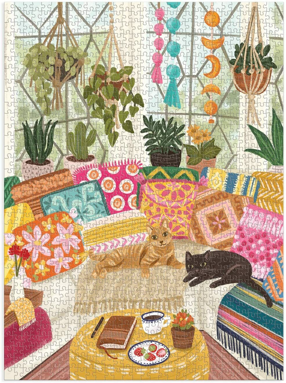 【GALISON】寧靜喵 1000片拼圖