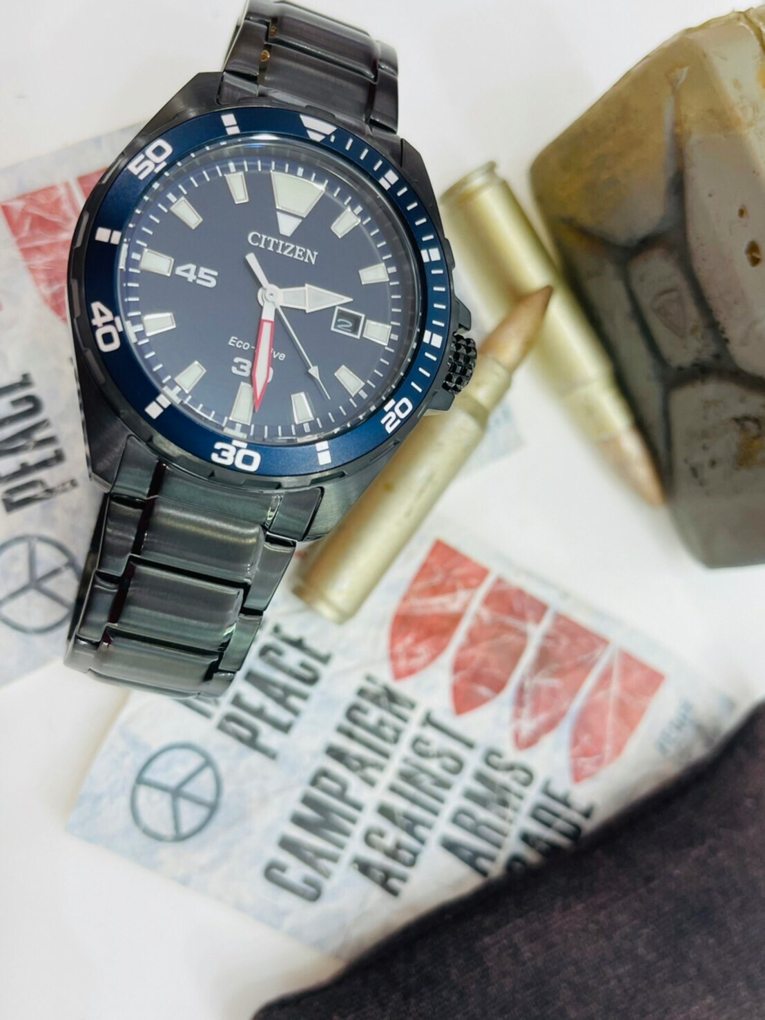 【CITIZEN 星辰】台灣限定款海軍藍光動能男錶 BM7457-82L 44mm  現代鐘錶