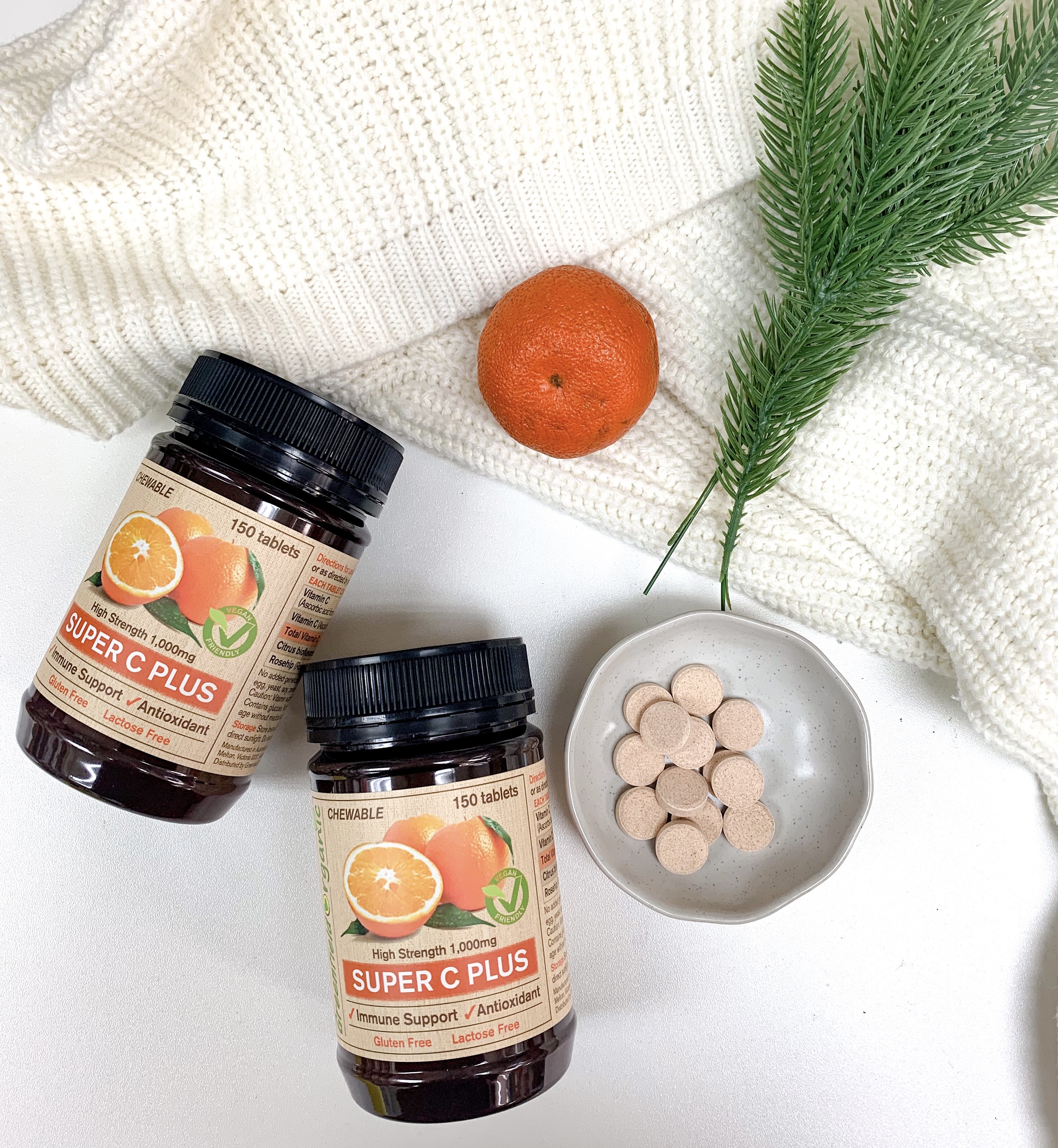 【ORP Buy 3 Get 1 Free】Greenfield Organic Super Vitamin C Plus (220 g) (B092)