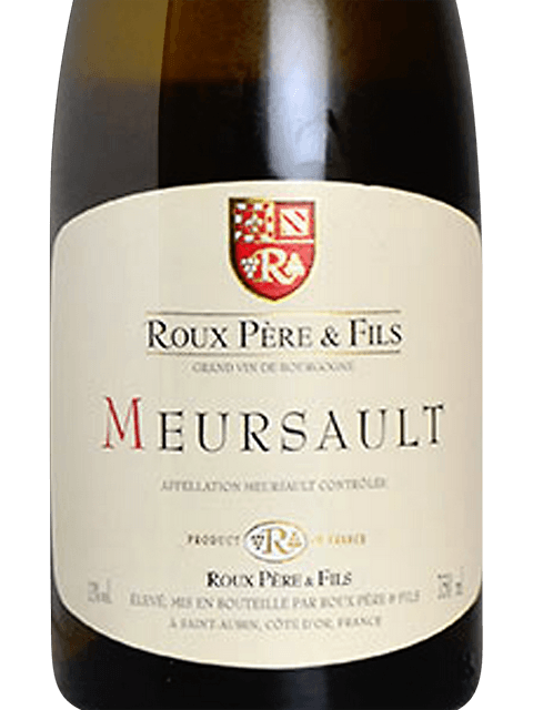 Roux Pere et Fils Meursault 2020