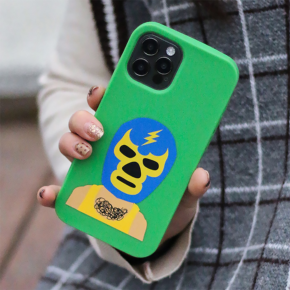 Candies iPhone 12 / 12 Pro - Simple系列 摔角要不要(綠)