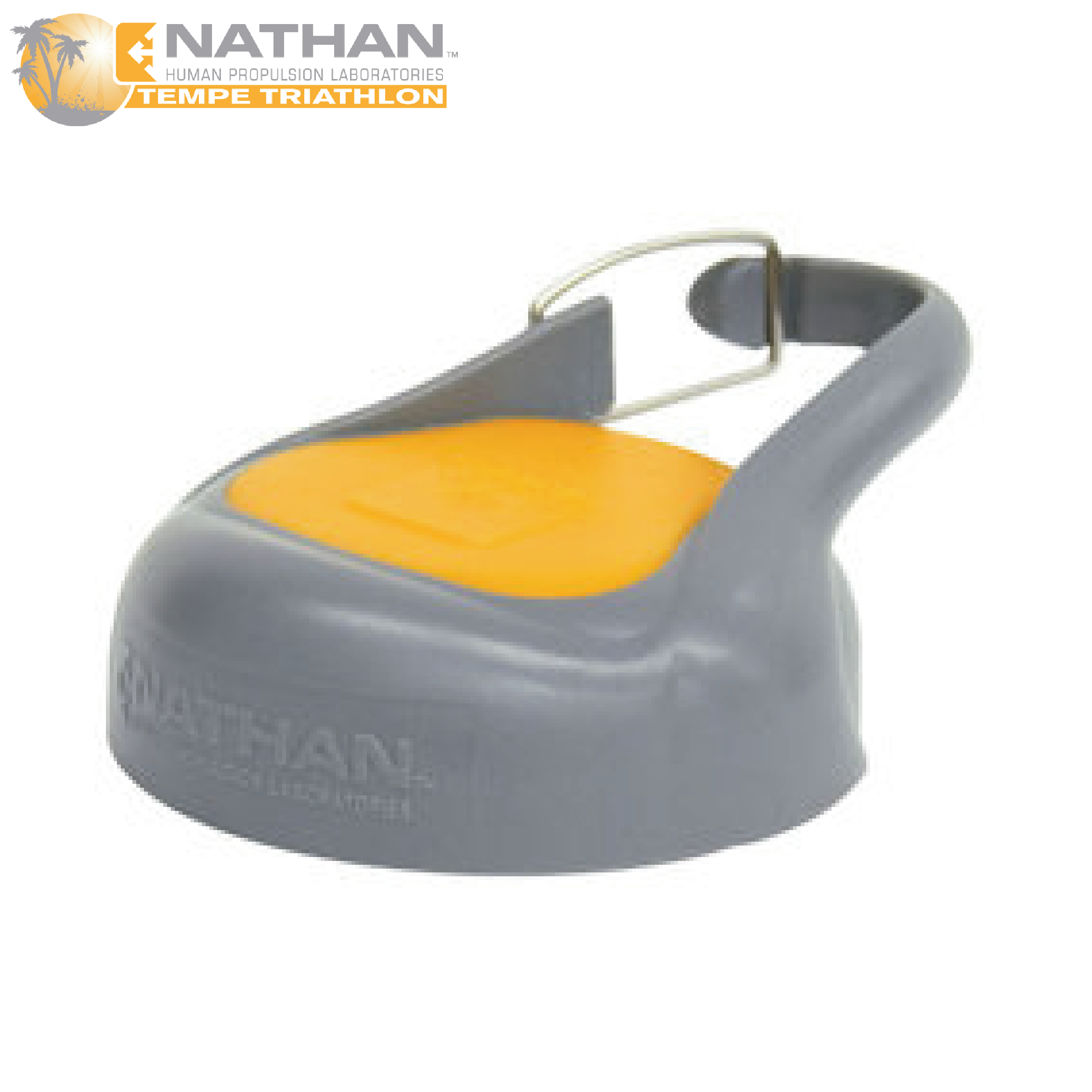 NATHAN 美國 不鏽鋼水壺蓋子/運動蓋/大瓶口 輕巧便利 適用所有瓶身(橘)52NA4000