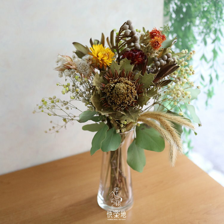 自然風情 I 瓶花 I 永生花 I 乾燥花 PF220210