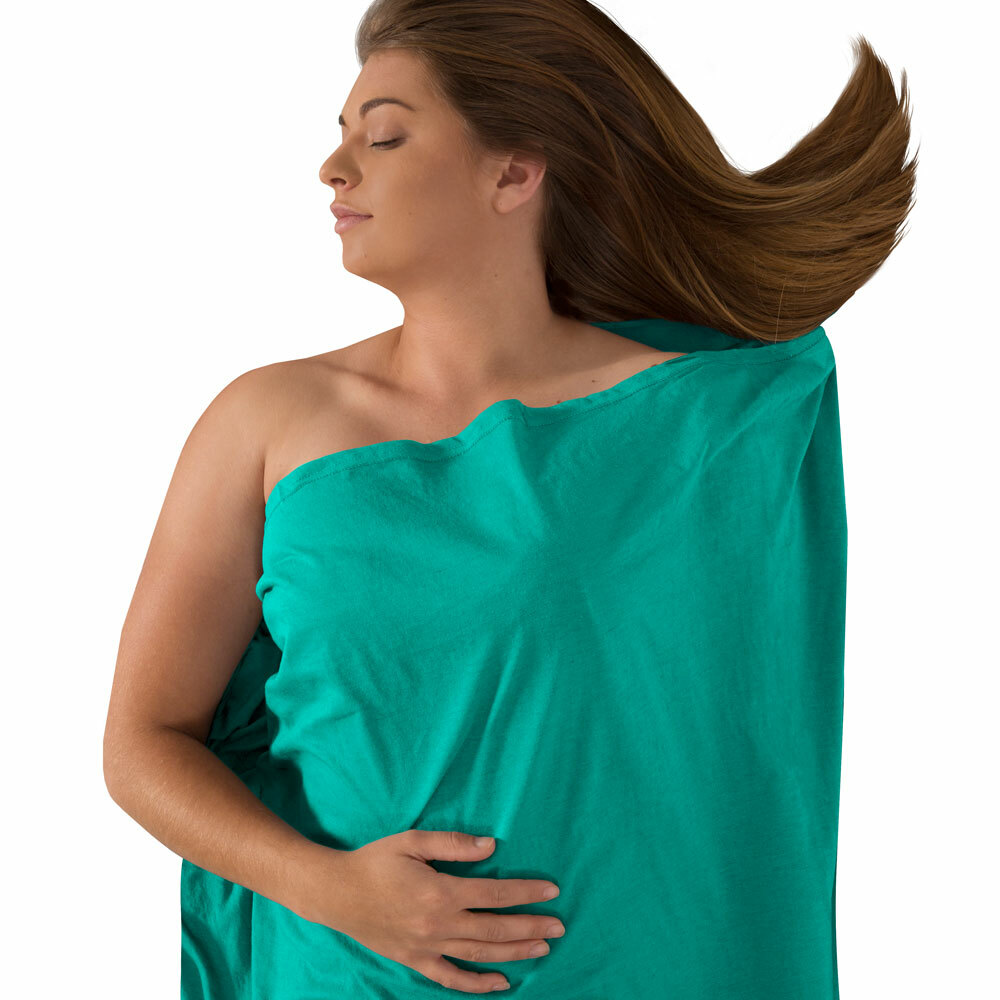 【Sea to Summit】彈性棉睡袋內套 / STSAEXPSTD-[深藍、青]