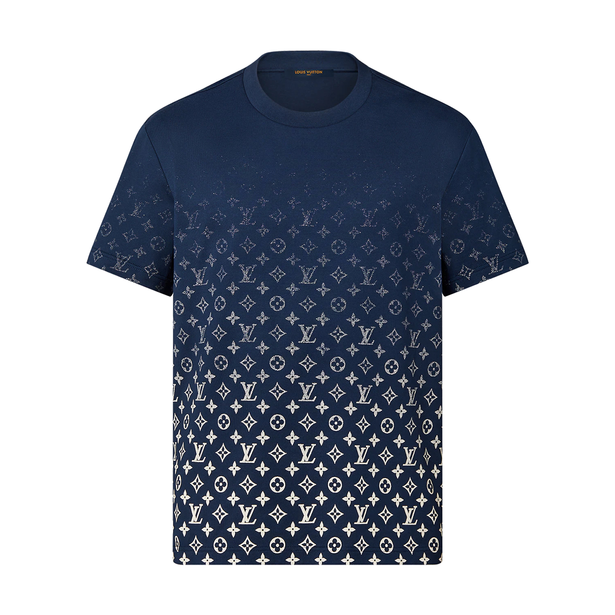 LOUIS VUITTON LVSE MONOGRAM GRADIENT T-SHIRT 漸層滿版老花 深藍-HKY46WNPG618