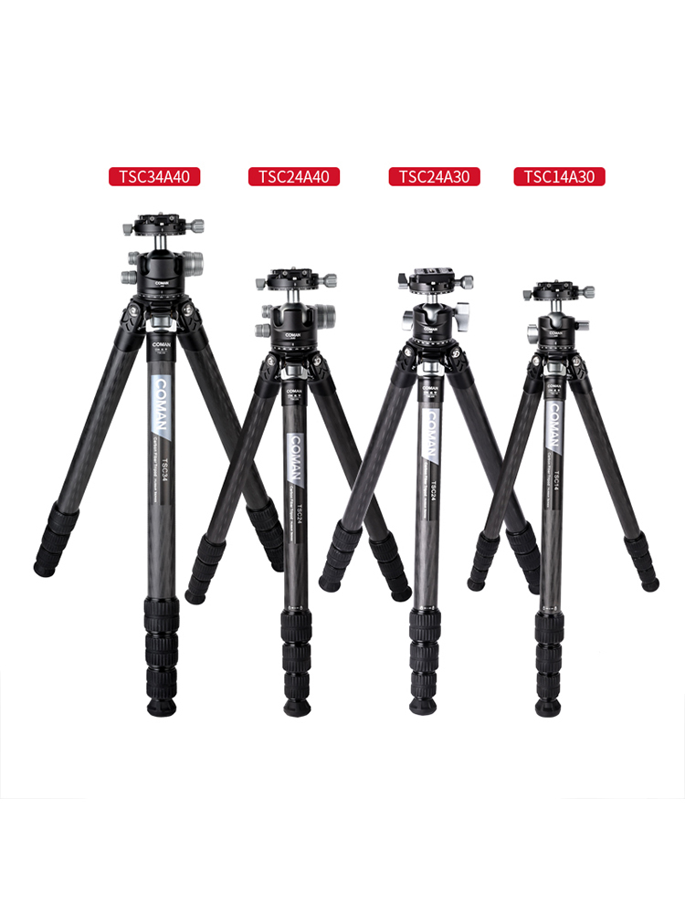 COMAN TSC14A30 無中軸碳纖維三腳架 (+外配中軸)