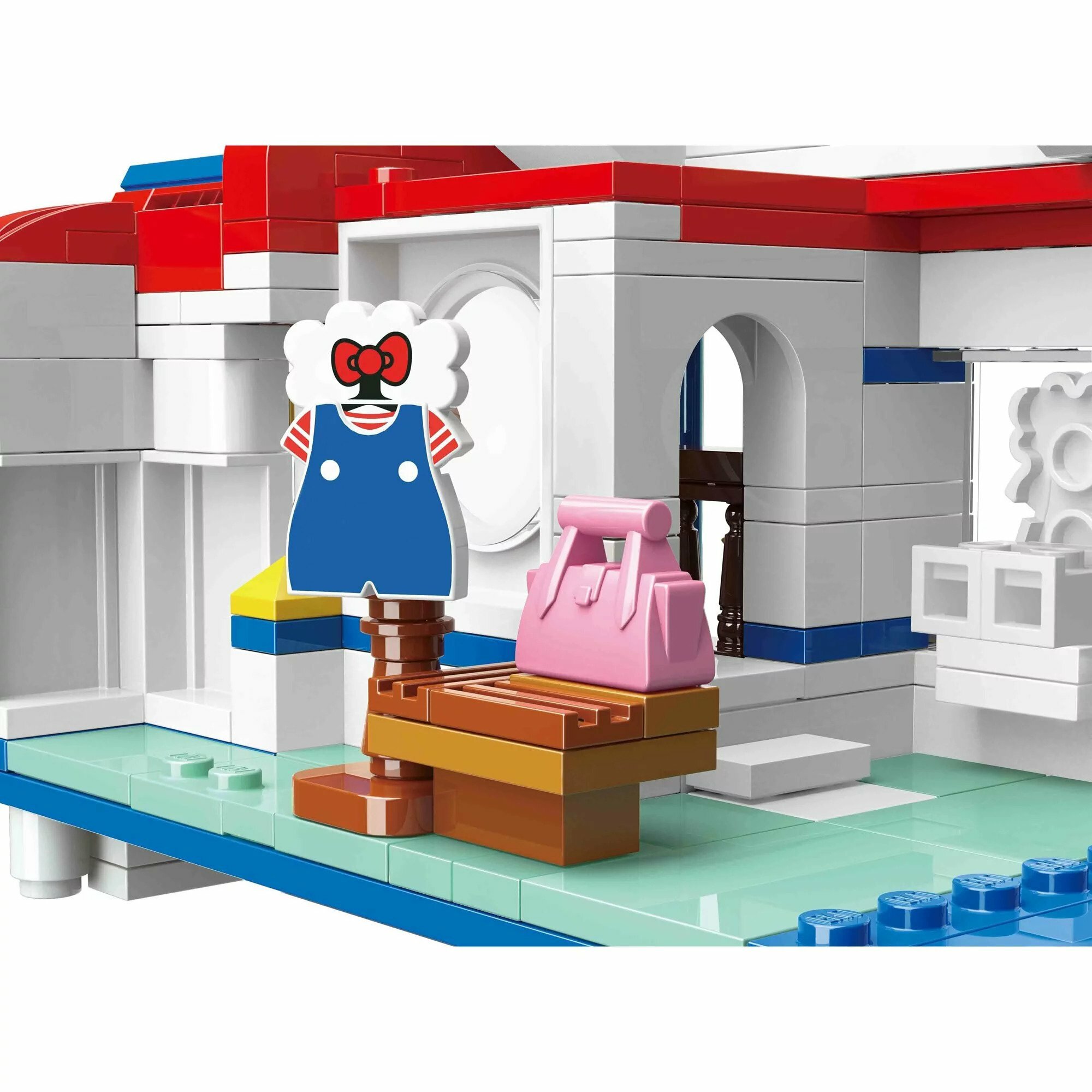 Qman Keeppley Hello Kitty 摩登時裝店造型積木