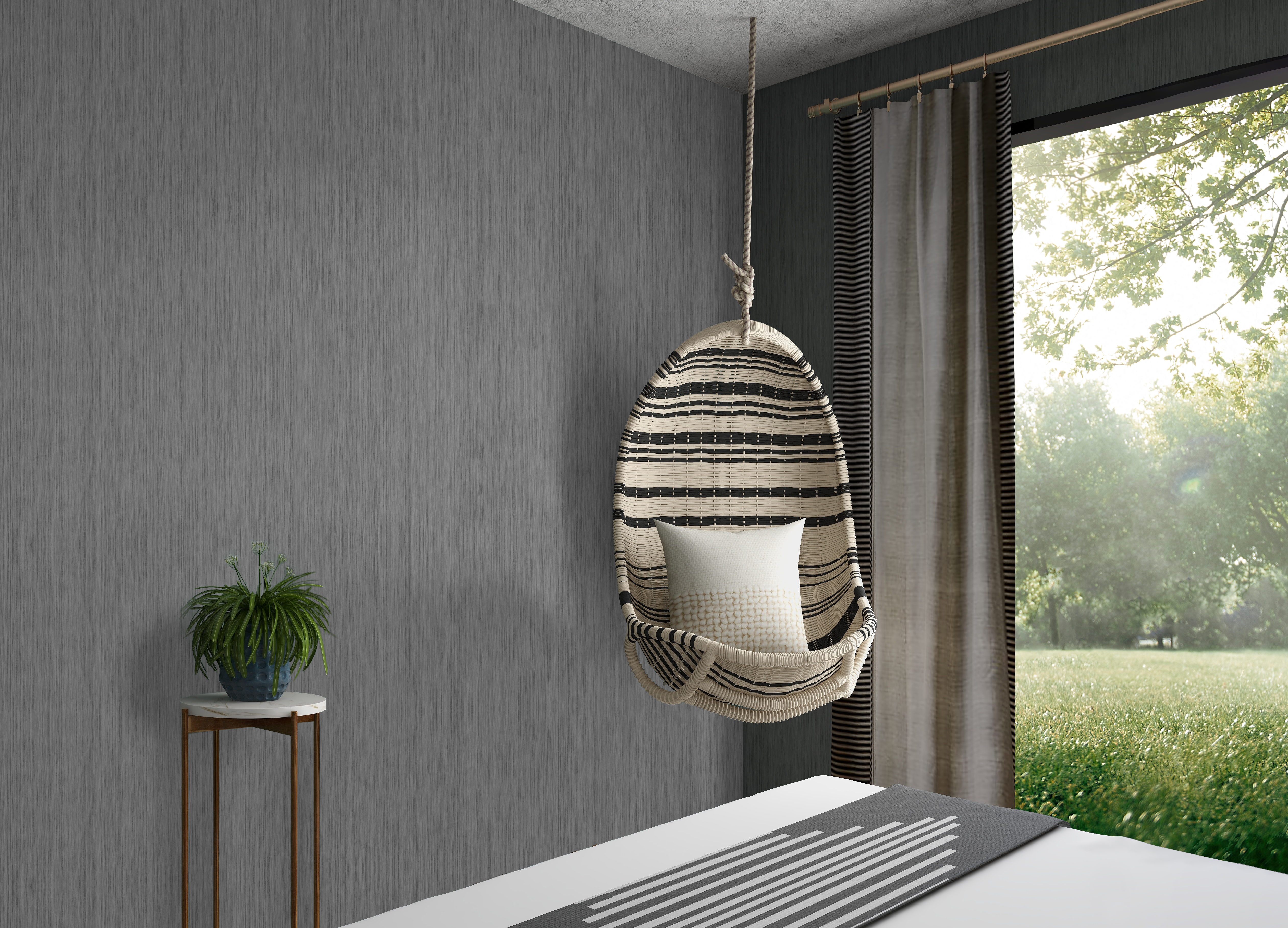 美牆壁布//遠天銀河灰(約1.5坪/捲)