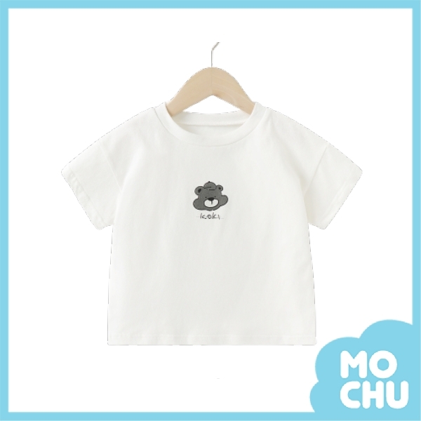 卡通小熊短袖上衣(兩色)