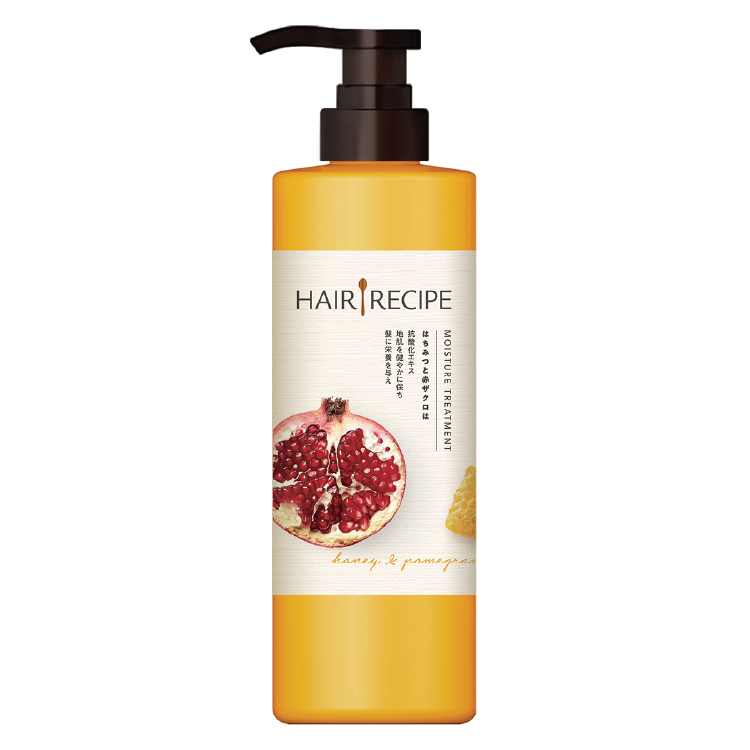 【Hair Recipe】髮的食譜蜂蜜石榴水潤亮澤洗髮露530ML