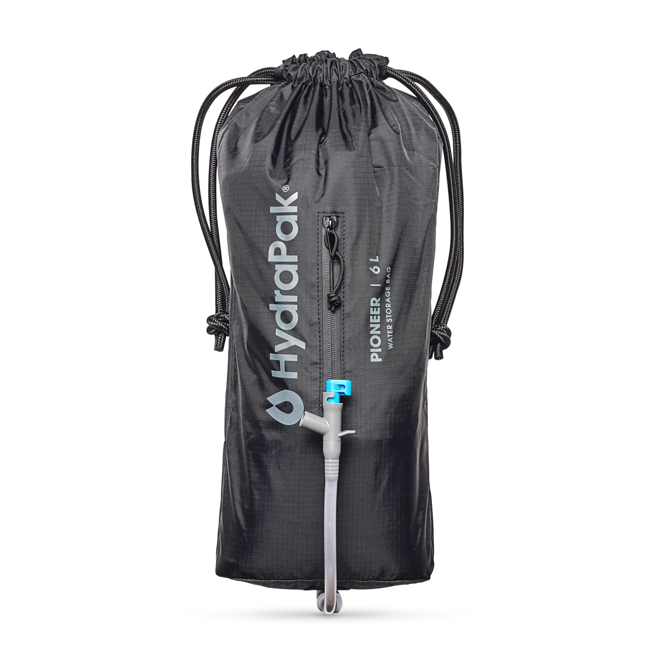 HydraPak Pioneer 可拆式大容量軟式蓄水袋 6L、10L  (峽谷黑)