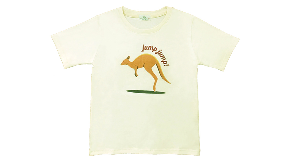 Tee 短袖中童袋鼠