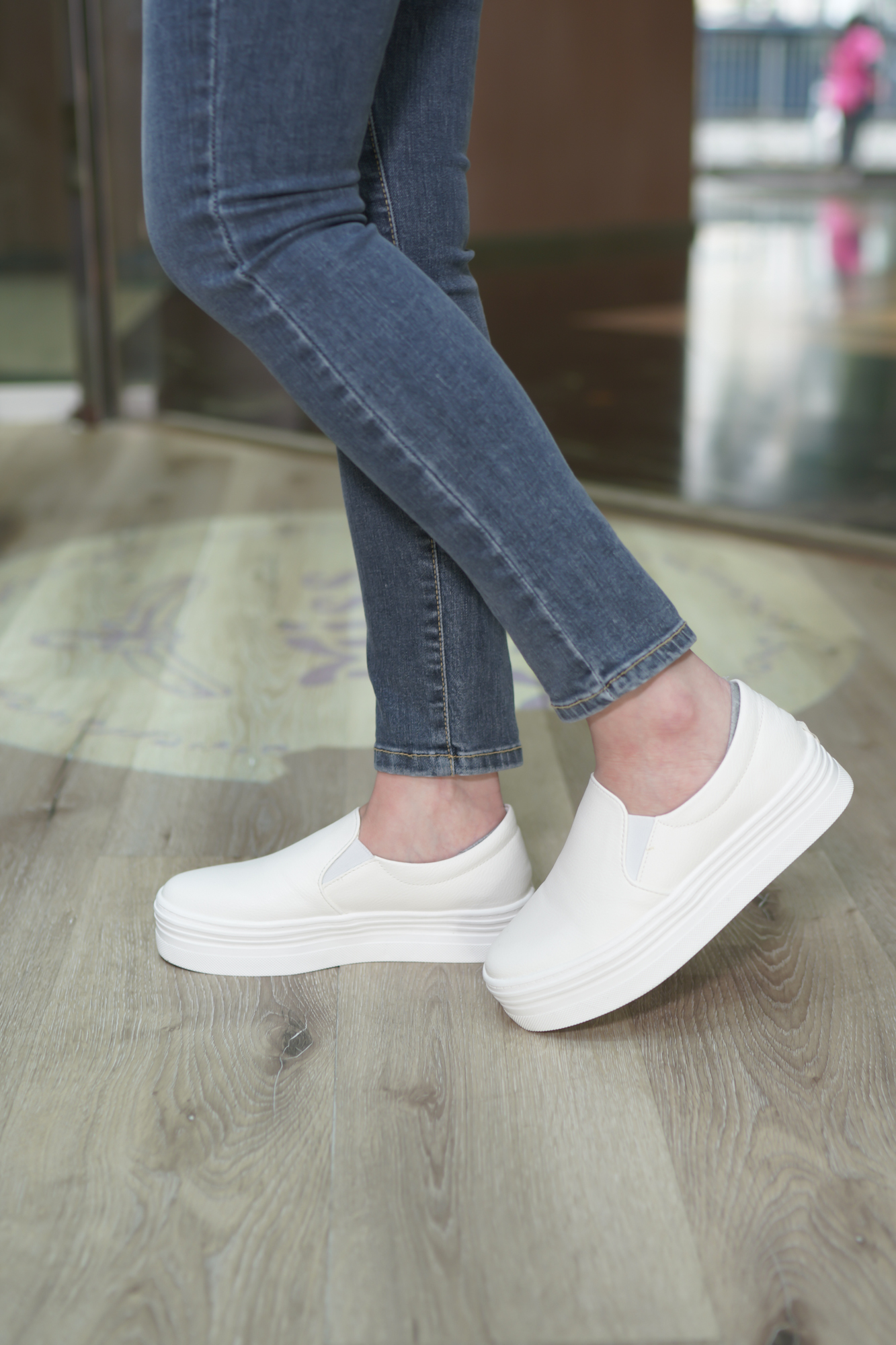 4cm高悠閒鞋(88029)