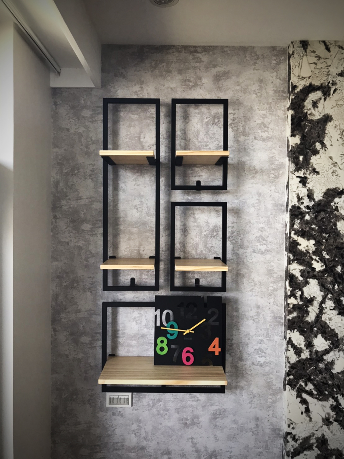 LOFT方框造型實木層架組|可訂製