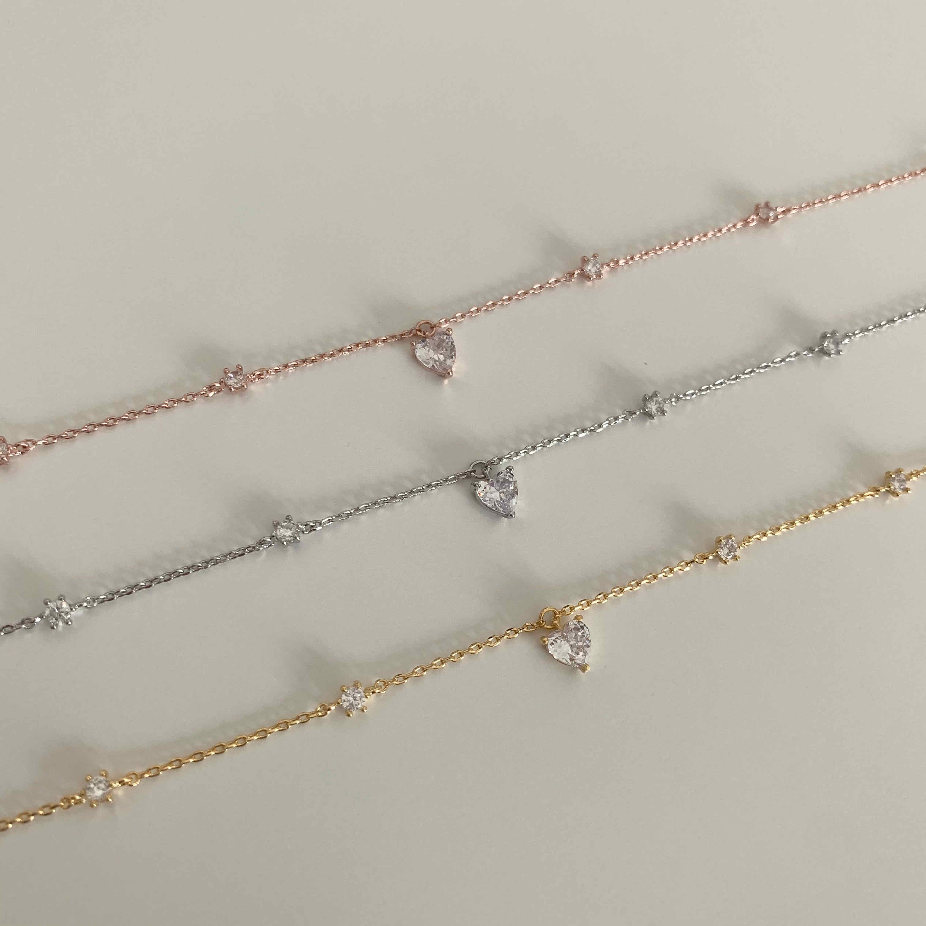 🇰🇷超級推薦！my heart 手鍊｜3 color