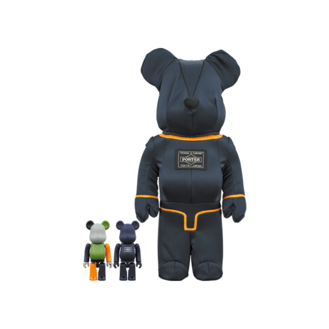 BE@RBRICK PORTER TANKER IRON BLUE Special Edition 100％