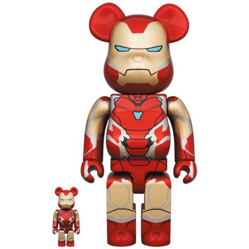 -(E12a)-BE@RBRICK AVENGERS ENDGAME IRON MAN MARK 85 復仇者聯盟終局之戰 鋼鐵人 馬克85 400%+100%